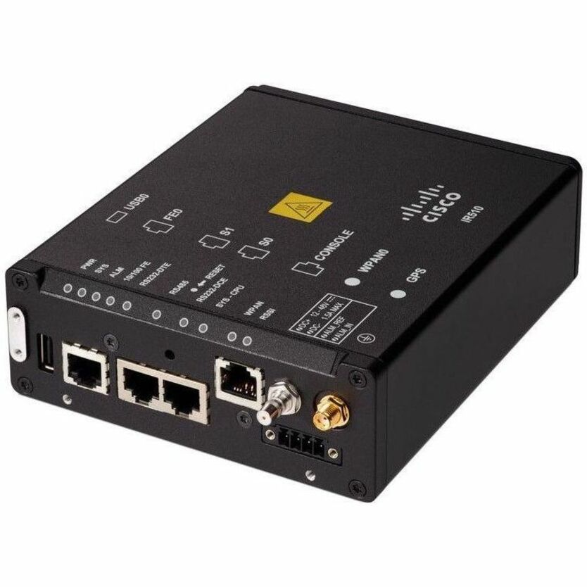 Cisco IR510 Cable Wireless Router - Refurbished - 2 x Antenna - 1 x Broadband Port - USB - Fast Ethernet - Wall Mountable, DIN Rail Mountable