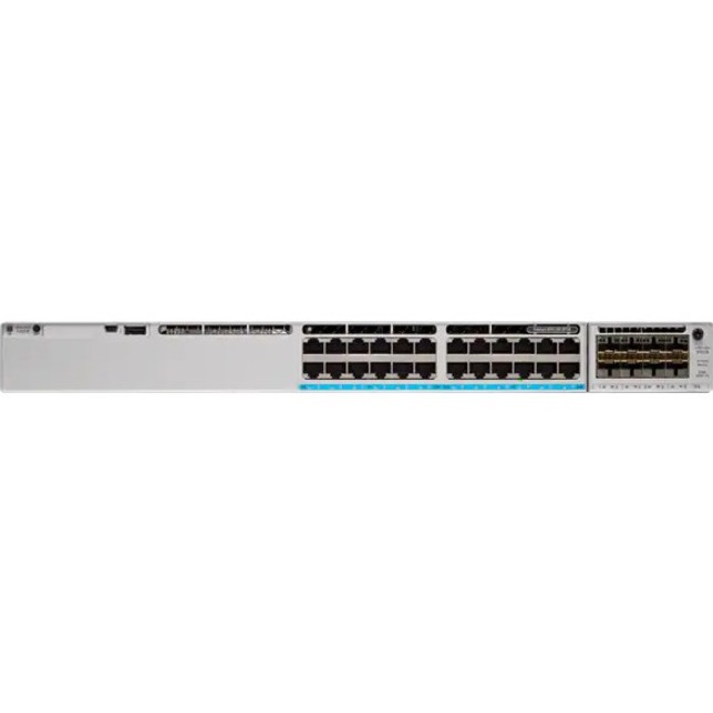Cisco Catalyst C9300L-48PF-4X Ethernet Switch - 48 Ports - Manageable - Gigabit Ethernet, 10 Gigabit Ethernet - 1000Base-T, 10GBase-X - Refurbished - 3 Layer Supported - Modular - 1100 W Power Consump