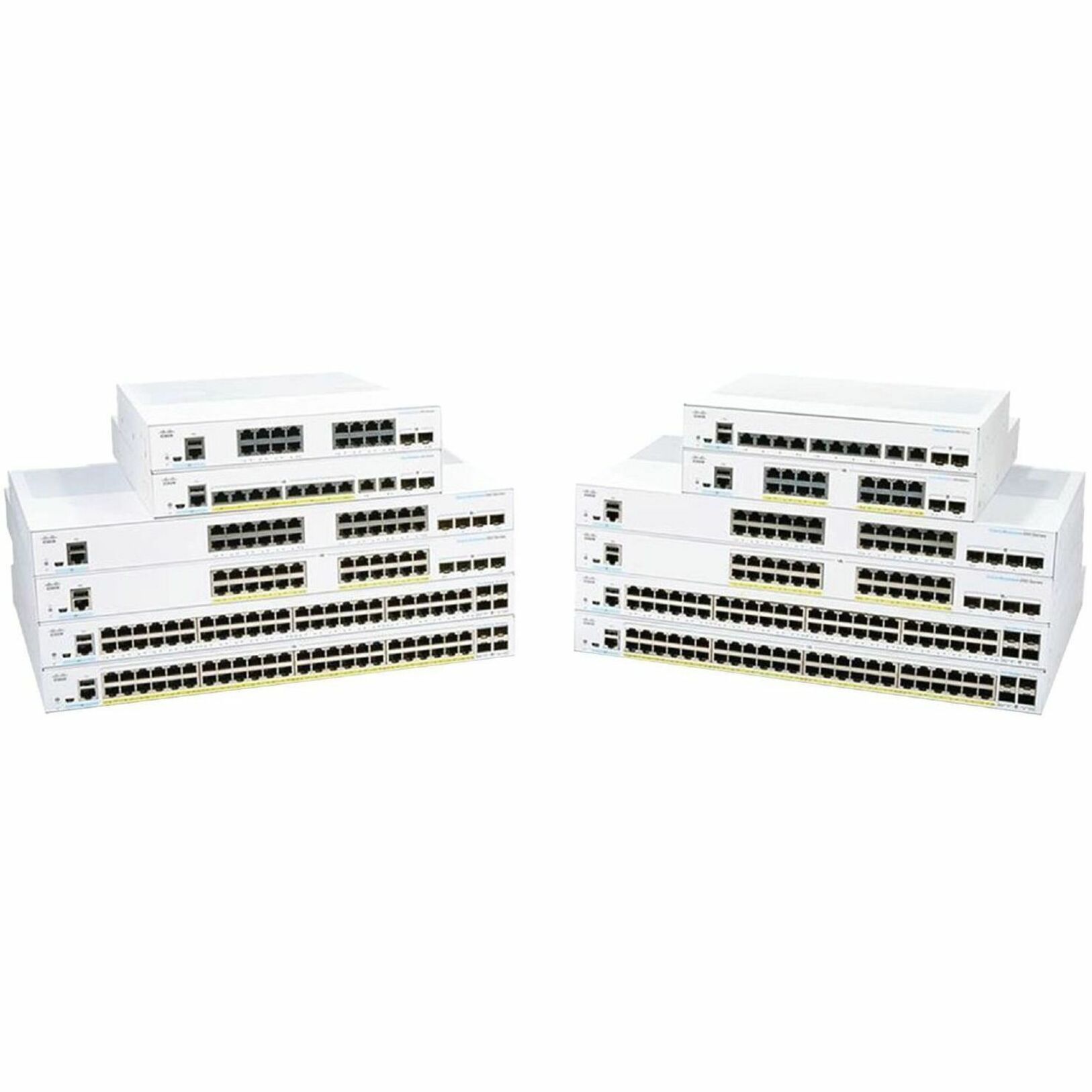 Cisco 250 CBS250-24T-4G Ethernet Switch - 24 Ports - Manageable - Gigabit Ethernet - 1000Base-T, 1000Base-X - Refurbished - 2 Layer Supported - Modular - 4 SFP Slots - 25.91 W Power Consumption - Opti