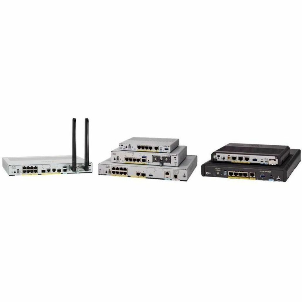 Cisco C1126X-8PLTEP Router - DSL - Refurbished - 9 Ports - 8 RJ-45 Port(s) - 1 WAN Port(s) - PoE Ports - Management Port - 1 SFP (mini-GBIC) Slots - 8 GB - Gigabit Ethernet - ADSL2/VDSL2+ - 1 Year