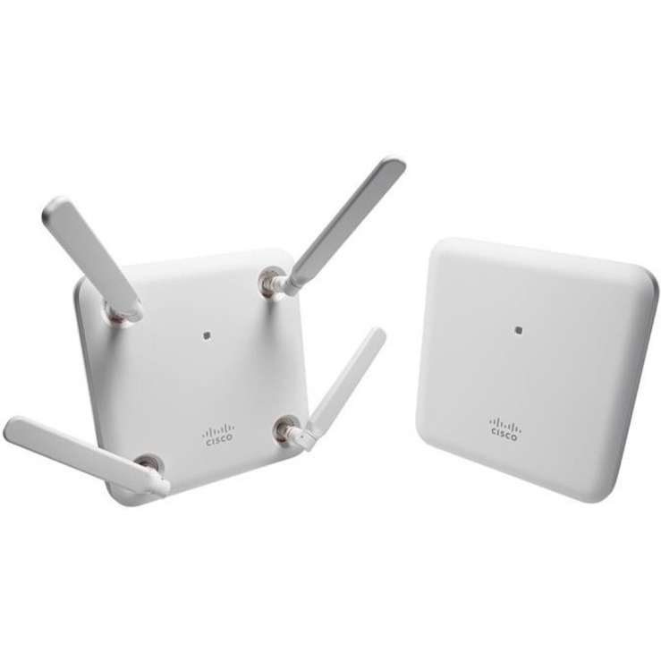 Cisco Aironet 1850E Dual Band IEEE 802.11a/g/n/ac 1.70 Gbit/s Wireless Access Point - Indoor - 2.40 GHz, 5 GHz - 4 x External Antenna(s) - External - MIMO Technology - 2 x Network (RJ-45) - Gigabit Et