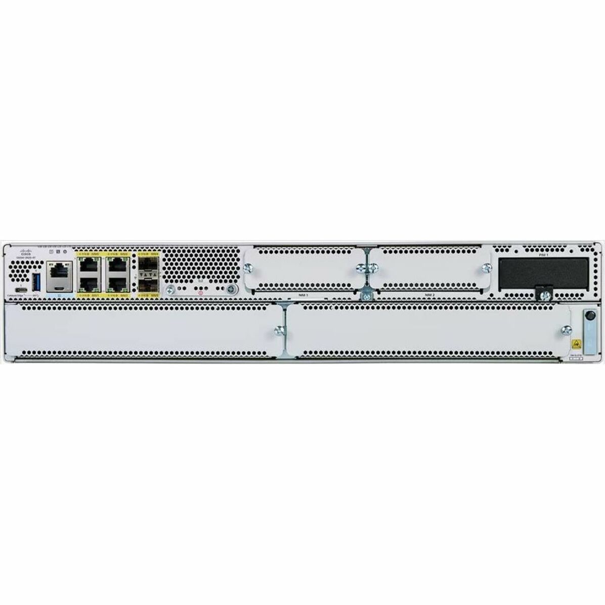 Cisco Catalyst C8300-2N2S-4T2X Router - Refurbished - 4 Ports - Management Port - 7 - 10 Gigabit Ethernet - IEEE 802.1ag, IEEE 802.3ah, IEEE 802.1Q - 2U - Rack-mountable - 1 Year