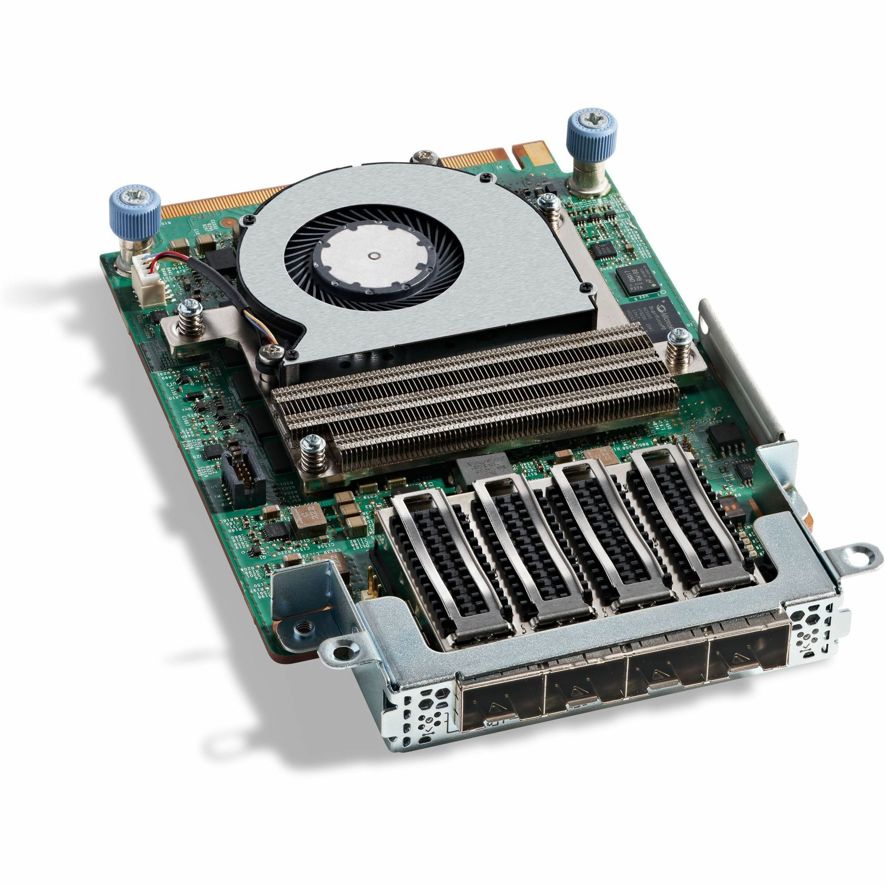 Cisco UCS VIC 15428 Quad port 10/25/50G mLOM for C220-M6, C240-M6, C225-M6, C245-M6 - PCI Express 4.0 x16 - 50 Gbit/s Data Transfer Rate - 4 Port(s) - Optical Fiber - SFP+, SFP28, SFP56 - Plug-in Card