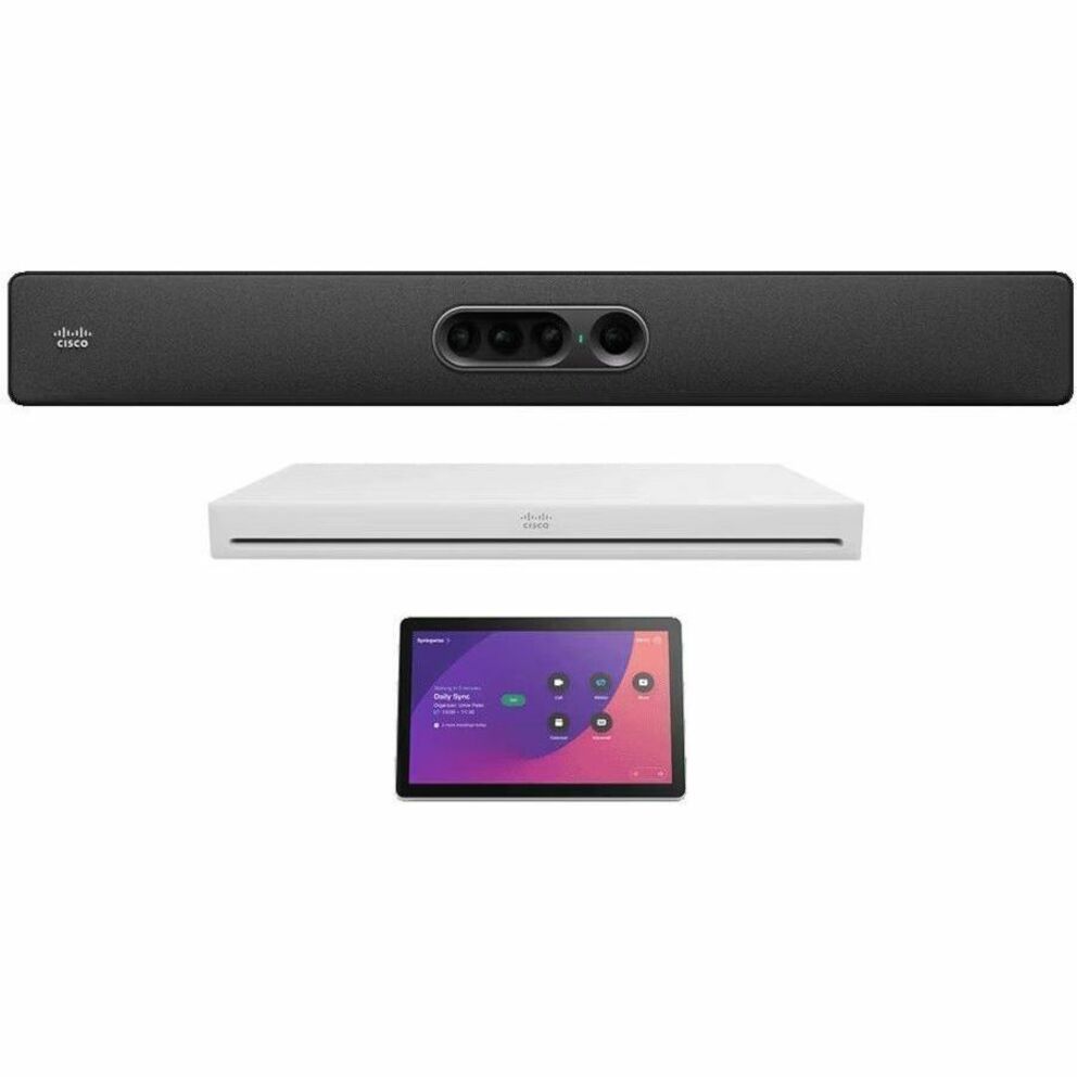 Webex Room Kit EQ - For Video Conferencing, Boardroom, Meeting Room, Presentation - CMOS - 1920 x 1080 Video (Live) - 3840 x 2160 Video (Content) - H.323, SIP, H.460.18/19, H.235v3, H.239 - Full HD - 