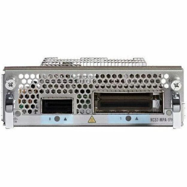 Cisco Modular Port Adapter - For Data Networking - 2 x 400GBase-X Expansion Slot - Optical Fiber400 Gigabit Ethernet - 400GBase-X - 400 Gbit/s - 2 x Expansion Slots - QSFP-DD, CFP2 - Hot-swappable