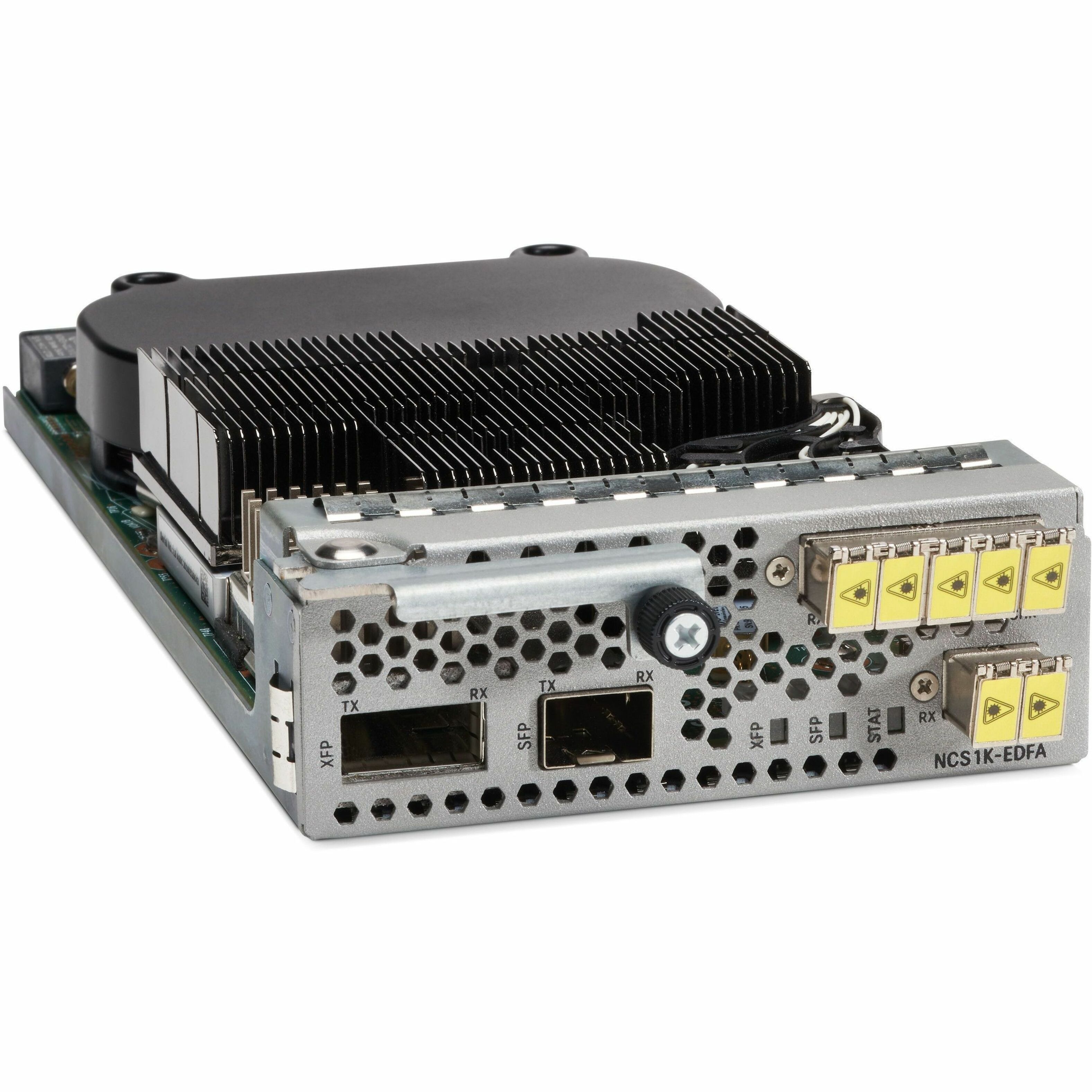 Cisco Network Convergence System 1000 Amplifier Module - For Optical Network - 1 x Expansion Slot - Optical Fiber - 1 x Expansion Slots - SFP, XFP - Plug-in Module