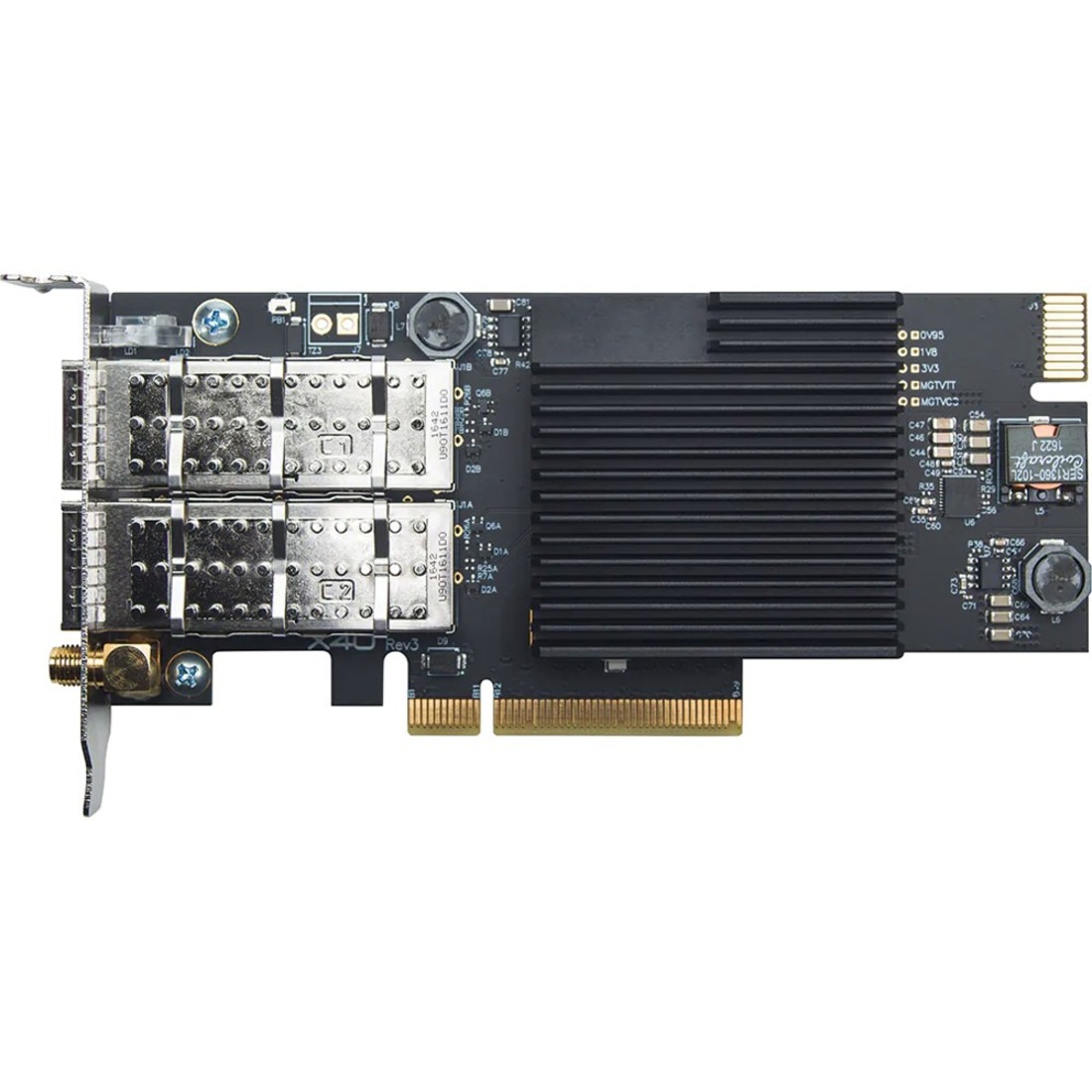 Cisco Nexus X40 40Gigabit Ethernet Card - PCI Express 3.0 x8 - 2 Port(s) - Optical Fiber - 10GBase-SR, 10GBase-LR, 1000Base-SX, 40GBase-X - QSFP+ - Plug-in Card
