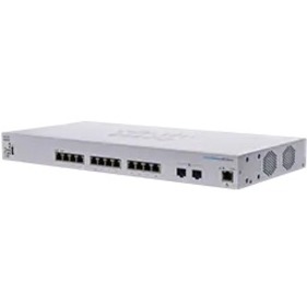 Cisco Business 350-12XT Ethernet Switch - 12 Ports - Manageable - 3 Layer Supported - Modular - 64.10 W Power Consumption - Optical Fiber, Twisted Pair - Rack-mountable