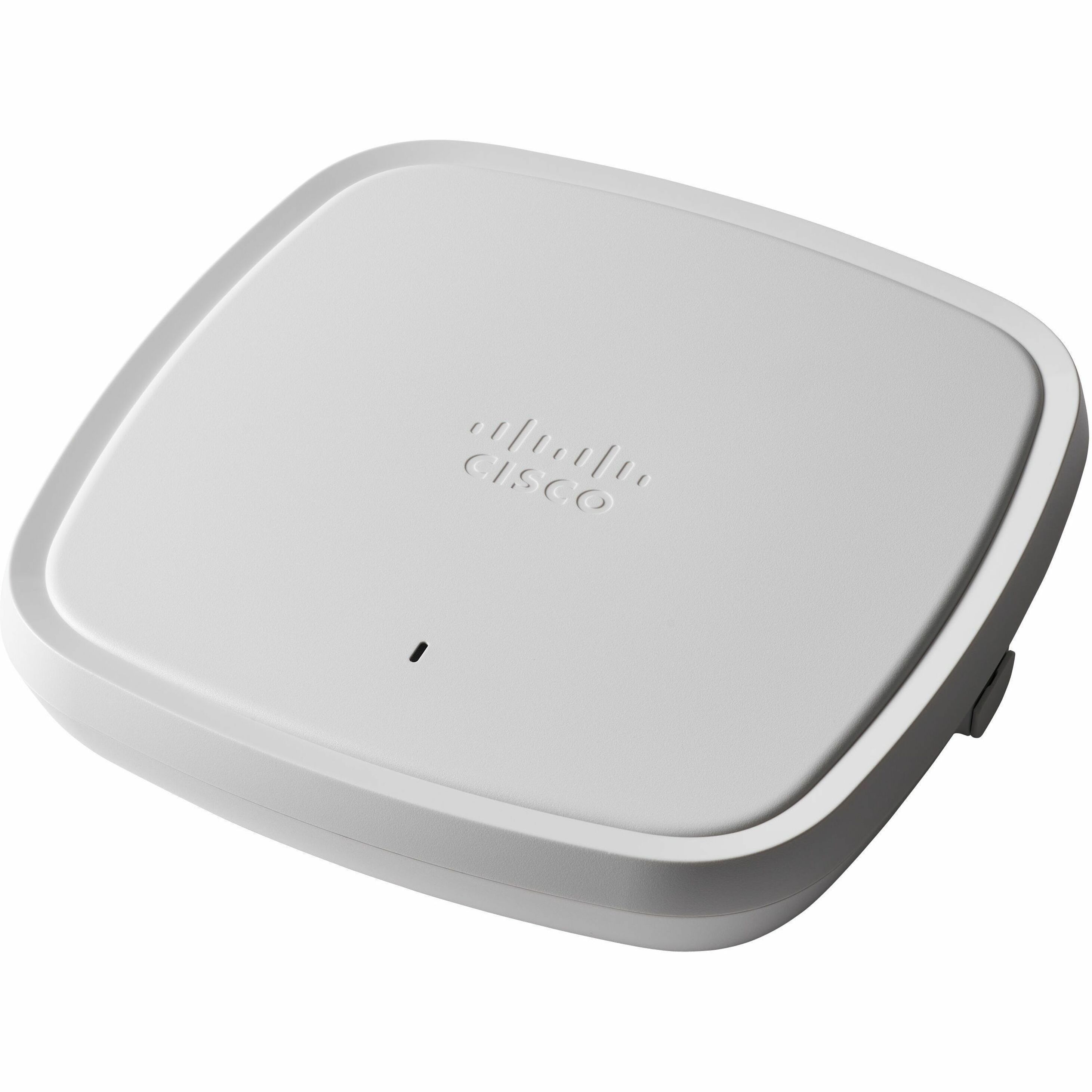 Cisco Catalyst 9117AXI Dual Band Wi-Fi 6 IEEE 802.11 a/b/g/n/ac/ax 5 Gbit/s Wireless Access Point - Indoor - 2.40 GHz, 5 GHz - Internal - MIMO Technology - Multi User MIMO - 1 x Network (RJ-45) - 5 Gi