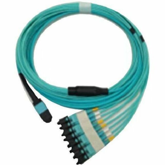 Cisco Cable, MPO12-4X Duplex LC, Breakout Cable, MMF, 2M, OM4 - 6.56 ft Fiber Optic Network Cable for Network Device - First End: 2 x MPO-12 Network - Second End: 8 x LC Network - Duplex