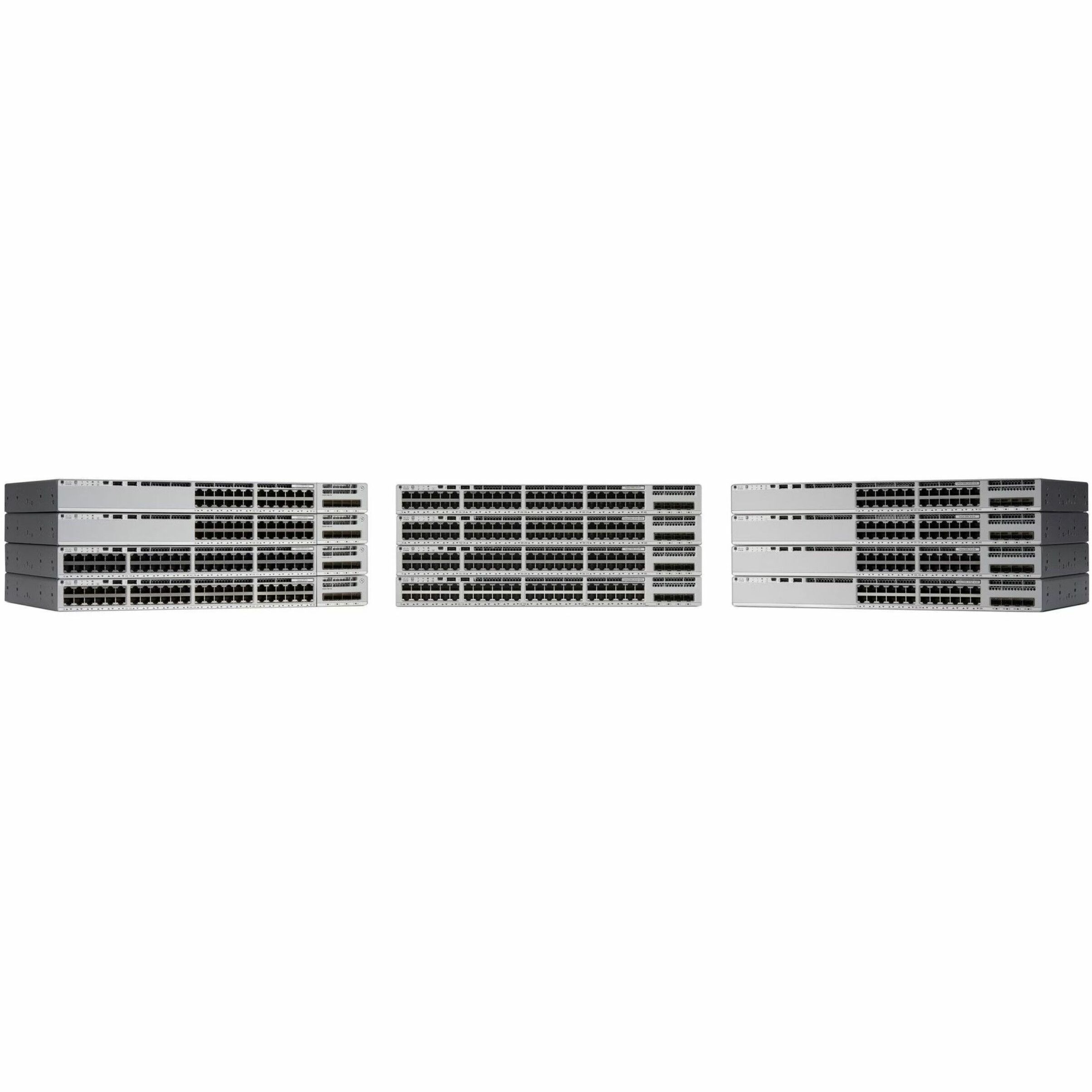 Cisco Catalyst C9200CX-8P-2XGH Ethernet Switch - 10 Ports - Manageable - 10 Gigabit Ethernet - 10GBase-X, 10/100/1000Base-T - 3 Layer Supported - 315 W Power Consumption - 240 W PoE Budget - Optical F