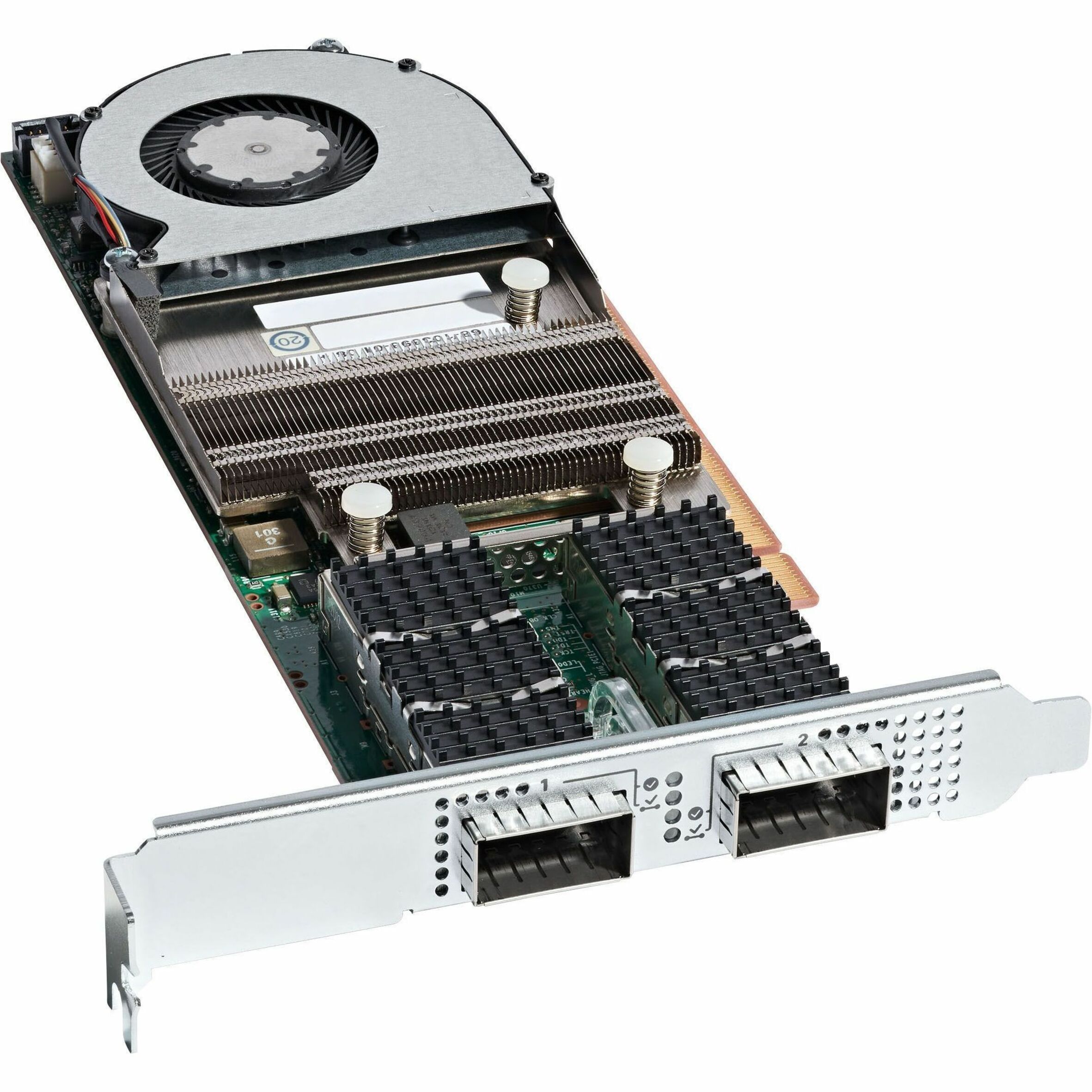 Cisco 15000 200Gigabit Ethernet Card - PCI Express 4.0 x16 - 2 Port(s) - Optical Fiber - Plug-in Module - Silver