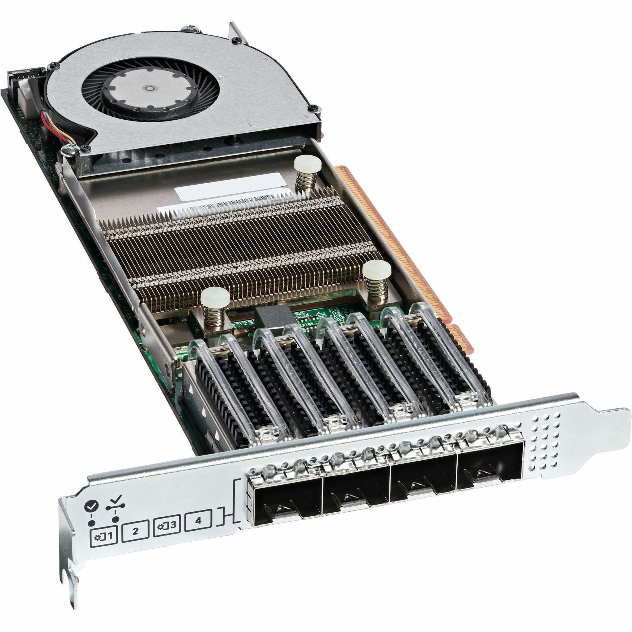 Cisco UCS VIC 15425 Quad Port 10/25/50G PCIe For Cisco UCS C-Series M7 Rack Servers - PCI Express - 50 Gbit/s Data Transfer Rate - 4 Port(s) - Optical Fiber - SFP28, SFP+, SFP56 - Plug-in Card