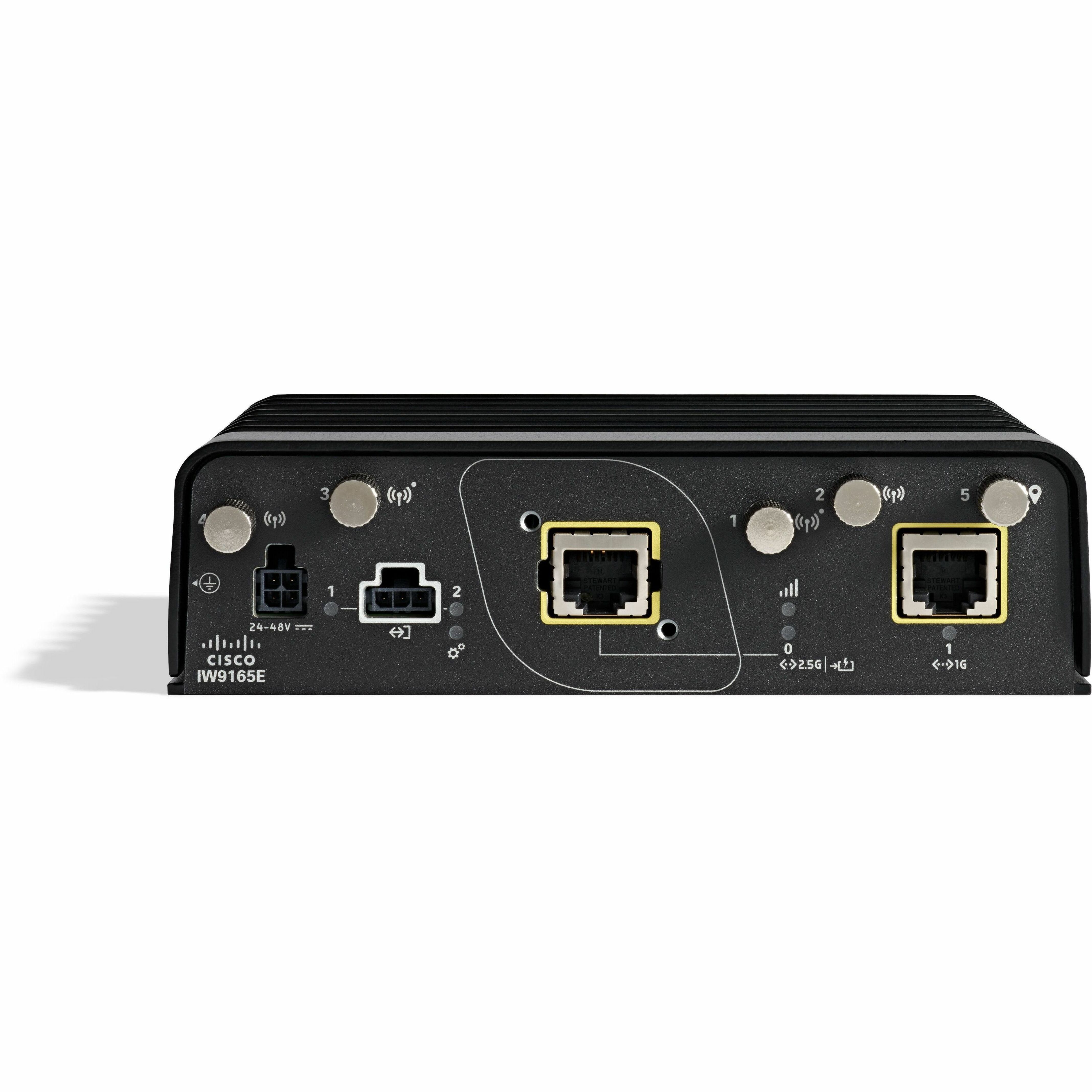 Cisco Catalyst IW9165E Dual Band Wi-Fi 6E IEEE 802.11 a/b/g/n/ac/ax Wireless Access Point - Indoor - 5 GHz, 6 GHz - External - MIMO Technology - 2 x Network (RJ-45) - Gigabit Ethernet, 2.5 Gigabit Eth