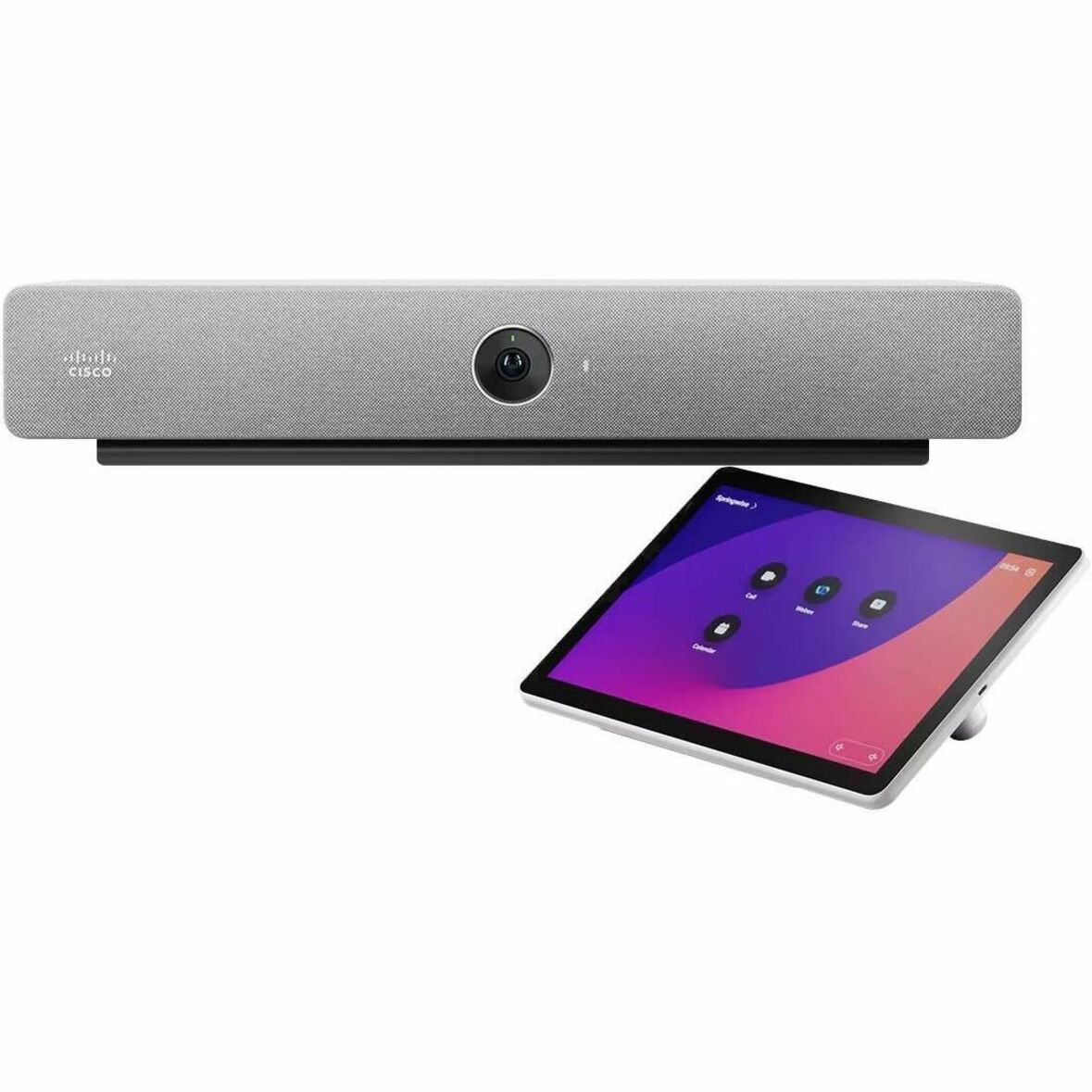 Webex Webex Room Bar Video Conference Equipment - For Huddle Space, Video Conferencing, Meeting Room - 3840 x 2160 Video (Content) - H.323, SIP, H.245, H.239, H.460.18/19 - 4K UHD - H.263, H.264 - G.7