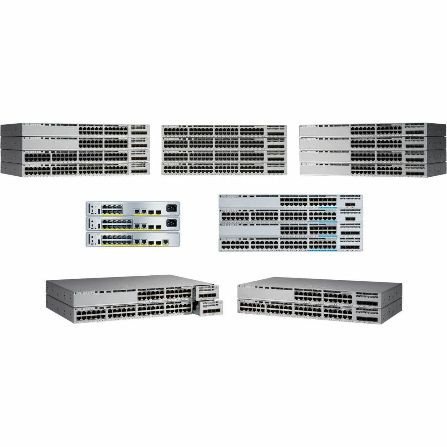 Cisco Catalyst C9200CX-12P-2X2G Ethernet Switch - 12 Ports - Manageable - 10 Gigabit Ethernet, Gigabit Ethernet - 10GBase-T, 10GBase-X, 1000Base-T - 3 Layer Supported - Modular - Optical Fiber, Twiste