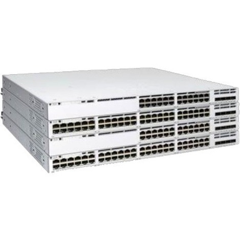 Cisco Catalyst 9300X-12Y Ethernet Switch - Manageable - 25 Gigabit Ethernet - 25GBase-X - Refurbished - 3 Layer Supported - Modular - Optical Fiber - Desktop