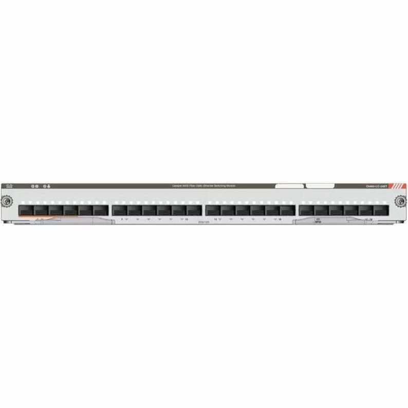 Cisco Catalyst 9400 Series 20-Port 25G (SFP28), 4-Port 10G (SFP+) - For Data Networking, Optical NetworkOptical Fiber10 Gigabit Ethernet, 25 Gigabit Ethernet - 10GBase-X, 25GBase-X - 24 x Expansion Sl