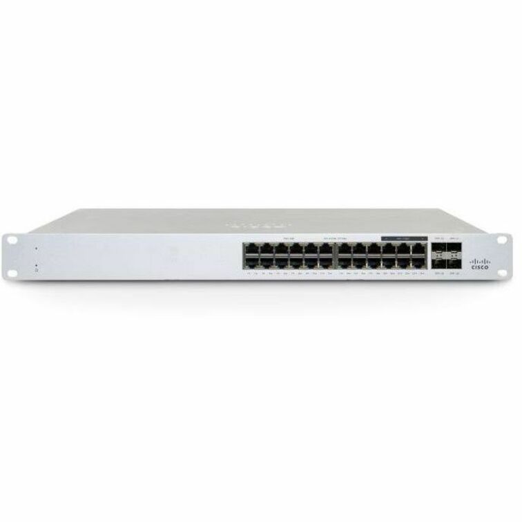 Cisco Meraki MS130-24X-HW Ethernet Switch - 24 Ports - Manageable - Gigabit Ethernet, 2.5 Gigabit Ethernet, 10 Gigabit Ethernet - 10/100/1000Base-T, 2.5GBase-T, 10GBase-X - 2 Layer Supported - 370 W P
