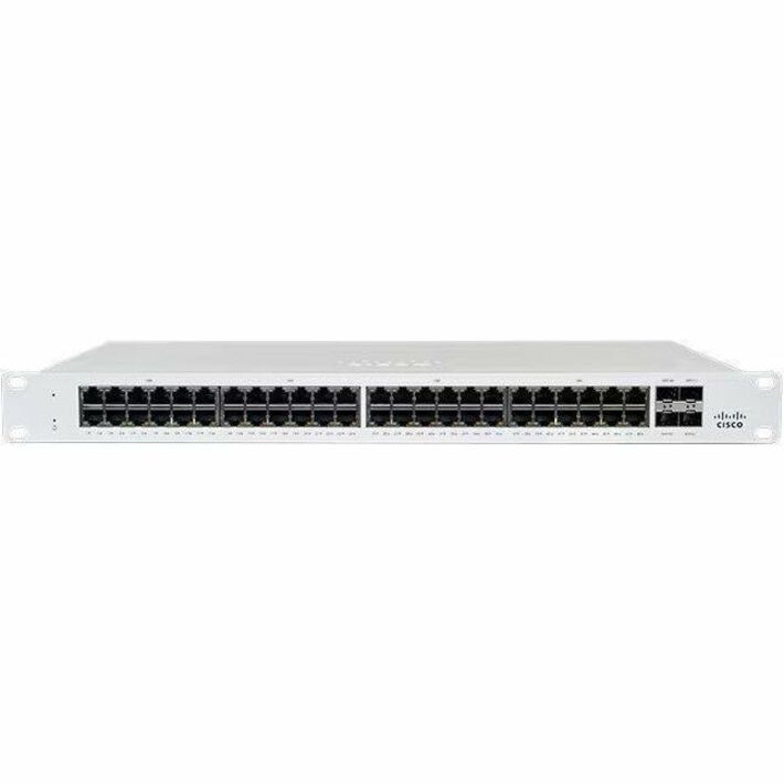 Cisco Meraki MS130-48-HW Ethernet Switch - 48 Ports - Manageable - 10 Gigabit Ethernet - 10/100/1000Base-T, 10GBase-X - 2 Layer Supported - Optical Fiber, Twisted Pair - Rack-mountable