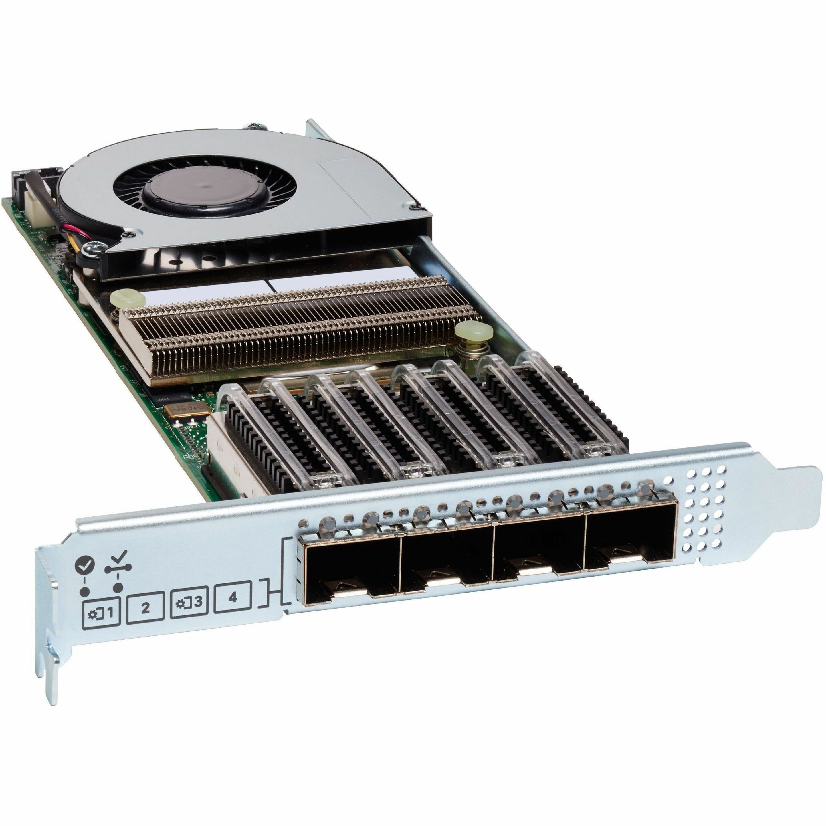 Cisco VIC 1455 - PCI Express - 25 Gbit/s Data Transfer Rate - 4 Port(s) - Optical Fiber - SFP28 - Plug-in Card