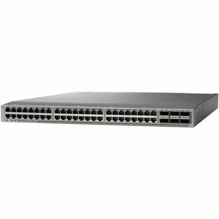 Cisco Nexus 93108TC-FX Layer 3 Switch - 48 Ports - Manageable - Gigabit Ethernet, 10 Gigabit Ethernet, 40 Gigabit Ethernet, 100 Gigabit Ethernet - 100Base-T, 1000Base-T, 10GBase-T, 40GBase-X, 100GBase