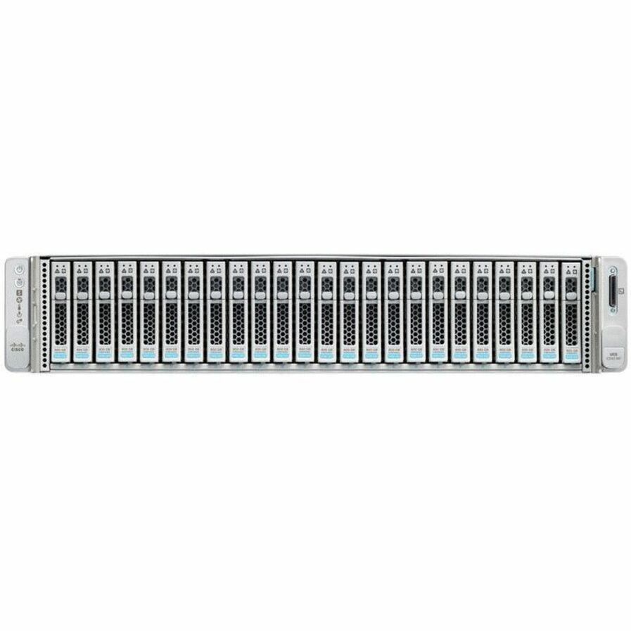 Cisco Barebone System - 2U Rack-mountable - 2 x Processor Support - Intel C741 Chip - 8 TB DDR5 SDRAM Maximum RAM Support - 32 Total Memory Slots - 12Gb/s SAS Controller - Matrox 8 MB Graphic(s) - 24 