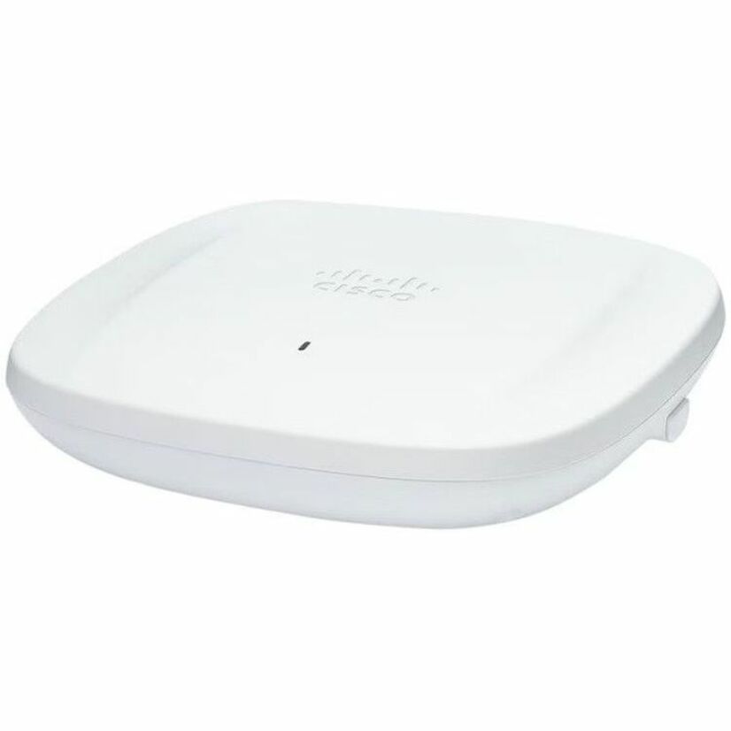 Cisco Catalyst 9136I Tri Band Wi-Fi 6E IEEE 802.11ax 10.20 Gbit/s Wireless Access Point - Indoor - 2.40 GHz, 5 GHz, 6 GHz - Internal - MIMO Technology - 2 x Network (RJ-45) - 5 Gigabit Ethernet - Blue
