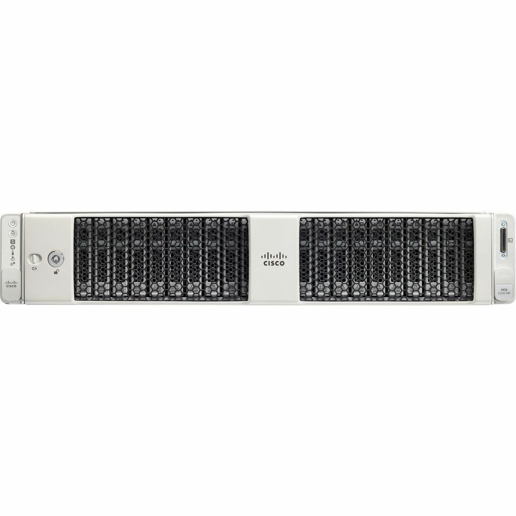 Cisco UCSC-C240-M6SX Barebone System - Refurbished - 2U Rack-mountable - 2 x Processor Support - Intel C621A Chip - 8 TB DDR4 SDRAM DDR4-3200/PC4-25600 Maximum RAM Support - 32 Total Memory Slots - 12