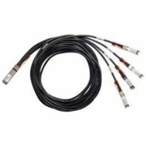 Cisco QSFP-DD/QSFP56 Network Cable - 9.84 ft QSFP-DD/QSFP56 Network Cable for Network Device, Switch, Server - First End: 1 x Qsfp-dd - network - Second End: 4x Qsfp56 - network - 400 Gbit/s - Black