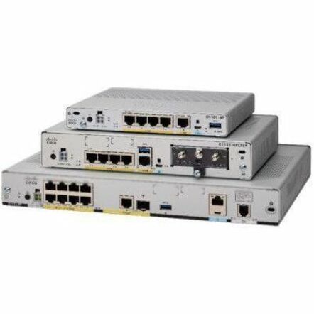 Cisco C1161-8P Router - Refurbished - 10 Ports - 8 RJ-45 Port(s) - PoE Ports - Management Port - 1 SFP Slots - Gigabit Ethernet - Rack-mountable - 1 Year