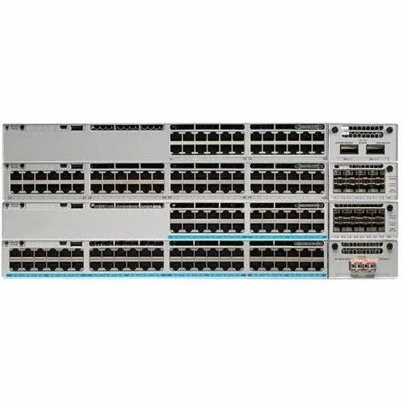Cisco Catalyst 9300 Layer 3 Switch - 24 Ports - Manageable - Gigabit Ethernet, 2.5 Gigabit Ethernet, 5 Gigabit Ethernet, 10 Gigabit Ethernet - 1000Base-T, 2.5GBase-T, 5GBase-T, 10GBase-T - 3 Layer Sup