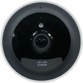 Cisco Meraki MV33 12.4 Megapixel Indoor Network Camera - Color - Fisheye - H.264 - 4072 x 3046 - 1.60 mm Fixed Lens - 24 fps - CMOS - Wi-Fi - Gigabit Ethernet - Audio Support - Motion Detection, Video