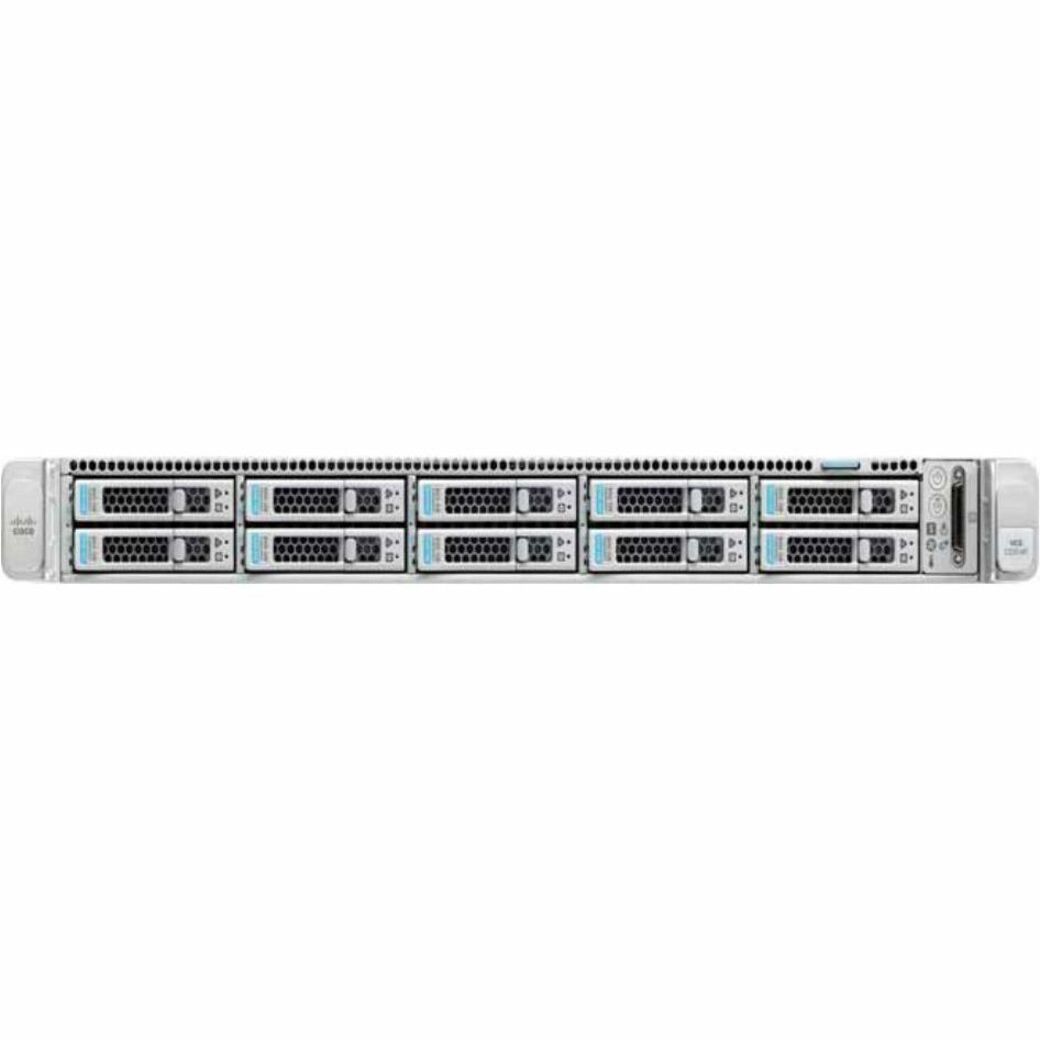 Cisco Barebone System - 1U Rack-mountable - 2 x Processor Support - Intel C741 Chip - 4 TB DDR5 SDRAM Maximum RAM Support - 32 Total Memory Slots - NVMe, 12Gb/s SAS Controller - Matrox 8 MB Graphic(s)