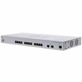 Cisco CBS350-12XT-NA Ethernet Switch - 12 Ports - Gigabit Ethernet, 10 Gigabit Ethernet - 10/100/1000Base-T, 10GBase-X - Twisted Pair, Optical Fiber - 1U - Rack-mountable, Compact - 90 Day Limited War