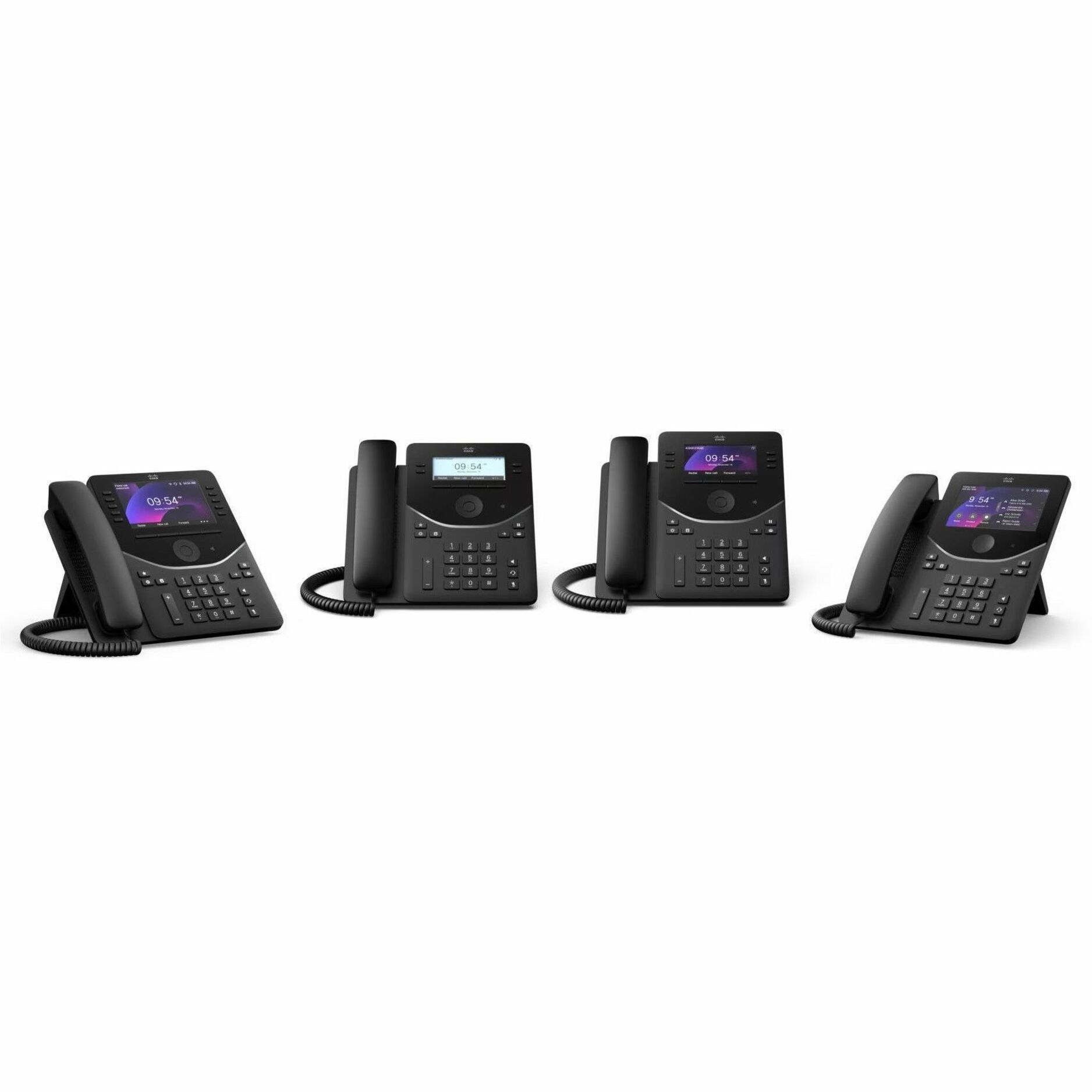 Cisco 9851 IP Phone - Corded - Corded - Desktop, Wall Mountable - Carbon Black - TAA Compliant - 46 x Total Line - VoIP - 3.7" LCD - 2 x Network (RJ-45)