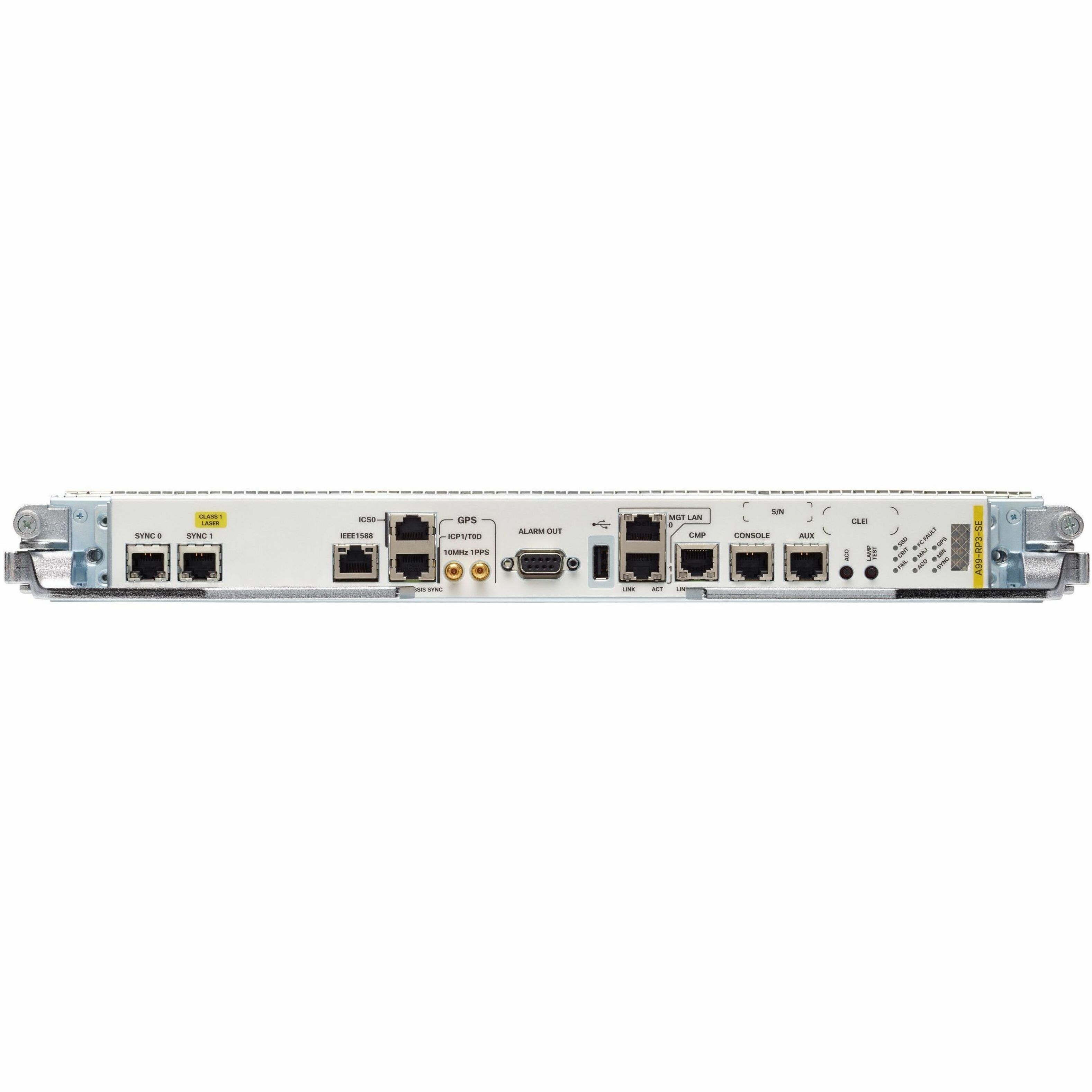 Cisco ASR 9900 Route Processor 3 for Service Edge - For ProcessorTwisted PairGigabit Ethernet - 100/1000Base-T