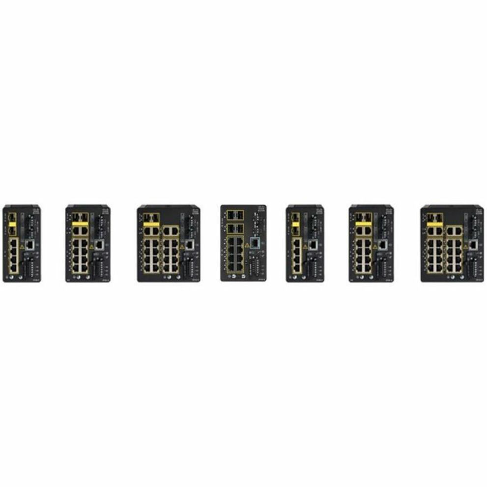 Cisco Catalyst IE3100 Rugged Ethernet Switch - 8 Ports - Manageable - Gigabit Ethernet - 10/100/1000Base-T, 1000Base-X - 2 Layer Supported - 2 SFP Slots - 20 W Power Consumption - 240 W PoE Budget - T