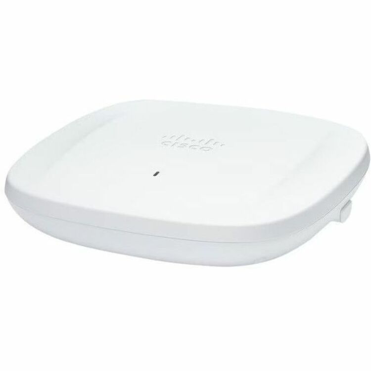 Cisco Catalyst CW9162I Tri Band Wi-Fi 6 IEEE 802.11ax 3.90 Gbit/s Wireless Access Point - 2.40 GHz, 5 GHz, 6 GHz - Internal - MIMO Technology - 1 x Network (RJ-45) - 2.5 Gigabit Ethernet - Bluetooth 5