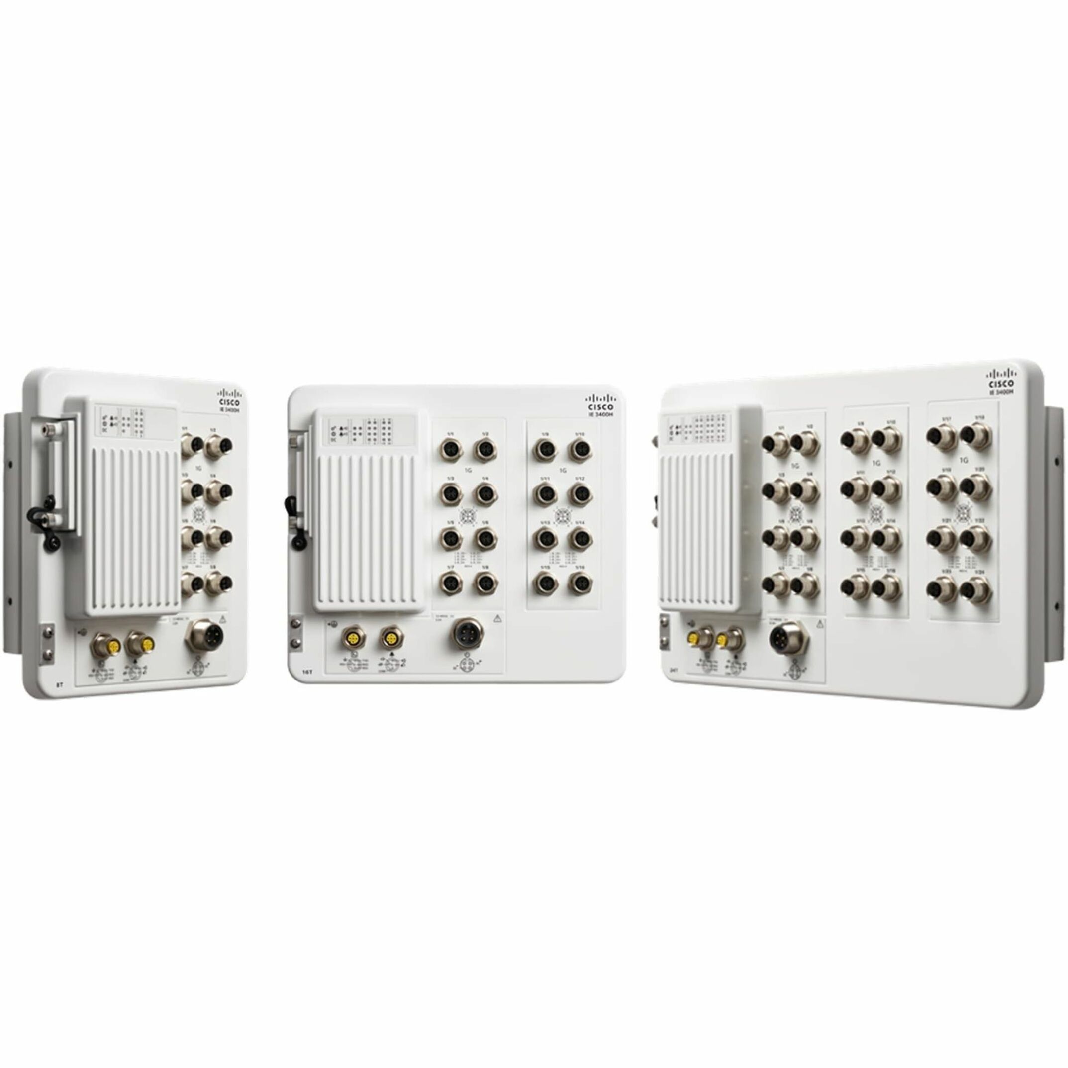 Cisco Catalyst IE-3400H-24T-A Ethernet Switch - Manageable - Gigabit Ethernet - 100/1000Base-X - Refurbished - 3 Layer Supported - 49.80 W Power Consumption - White - Wall Mountable - 5 Year Limited W