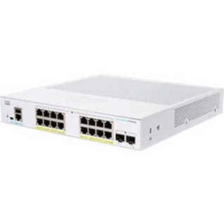 Cisco 250 CBS250-16P-2G Ethernet Switch - 18 Ports - Manageable - Gigabit Ethernet - 1000Base-T, 1000Base-X - Refurbished - 2 Layer Supported - Modular - 2 SFP Slots - 120 W PoE Budget - Optical Fiber