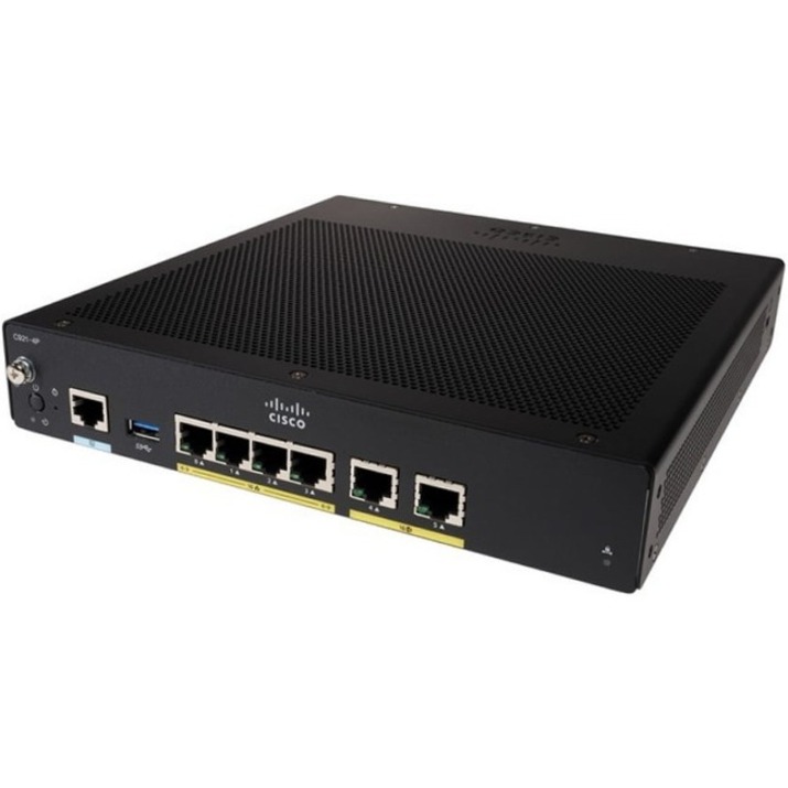 Cisco C931-4P 1 SIM Cellular, Ethernet, ADSL2, VDSL2+ Modem/Wireless Router - Refurbished - 4G - LTE 800, LTE 2100, LTE 700, LTE 900, LTE 2600, LTE 1800 - LTE, UMTS, HSPA+, EDGE, GPRS(1 x External) - 