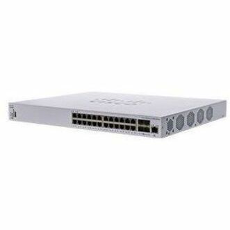 Cisco Business CBS350-24XT Ethernet Switch - 24 Ports - Manageable - 10 Gigabit Ethernet - 10GBase-T, 10GBase-X - Refurbished - 3 Layer Supported - Modular - 124.50 W Power Consumption - Optical Fiber