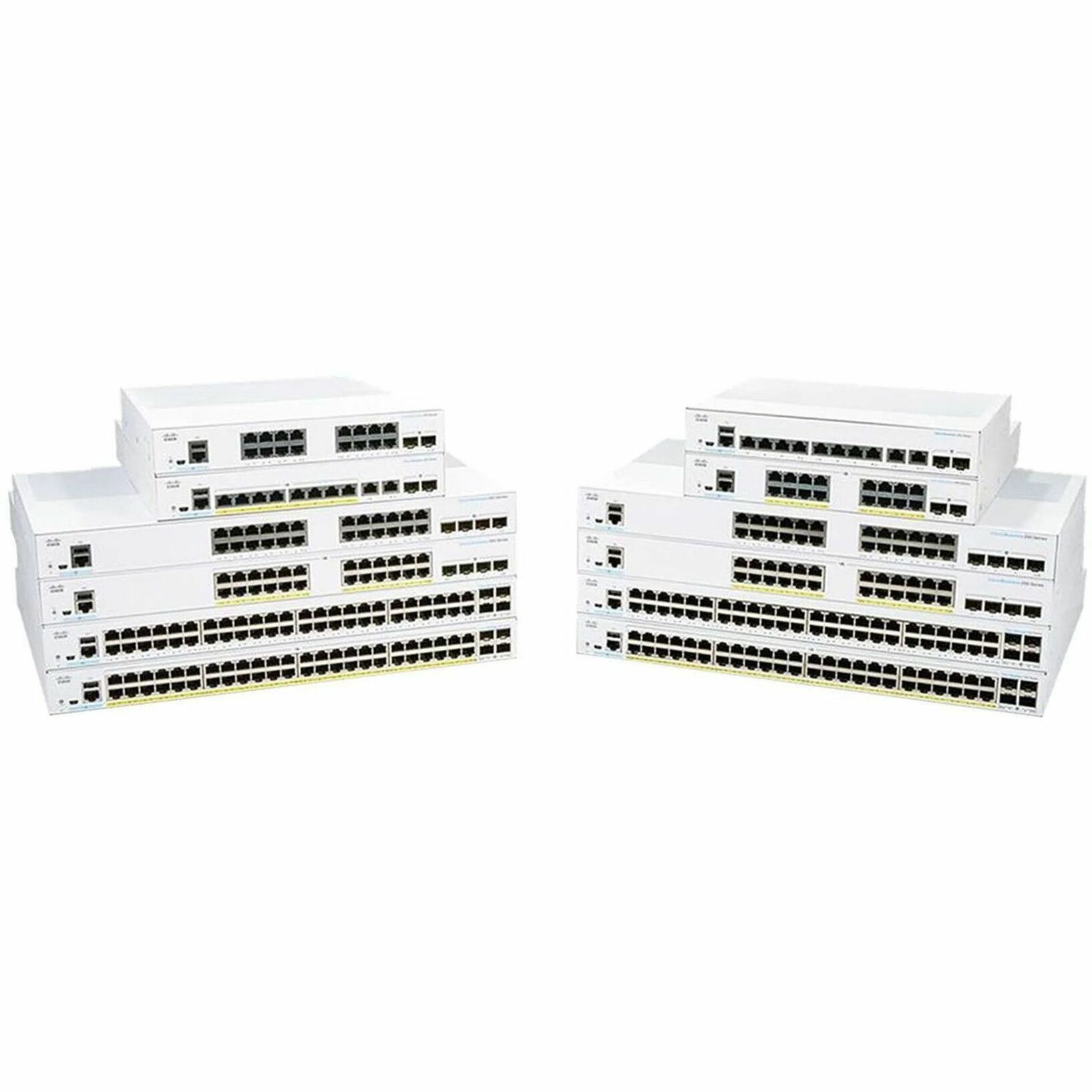 Cisco CBS350-24T-4X Ethernet Switch - 24 Ports - Manageable - Gigabit Ethernet, 10 Gigabit Ethernet - 1000Base-T, 10GBase-X - Refurbished - 2 Layer Supported - Modular - 27.25 W Power Consumption - Op