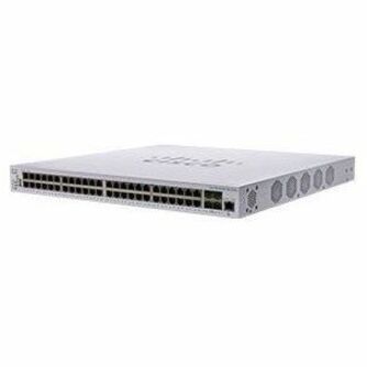 Cisco Business CBS350-48XT-4X Ethernet Switch - 24 Ports - Manageable - 10 Gigabit Ethernet - 10GBase-T, 10GBase-X - Refurbished - 3 Layer Supported - Modular - 234.40 W Power Consumption - Optical Fi