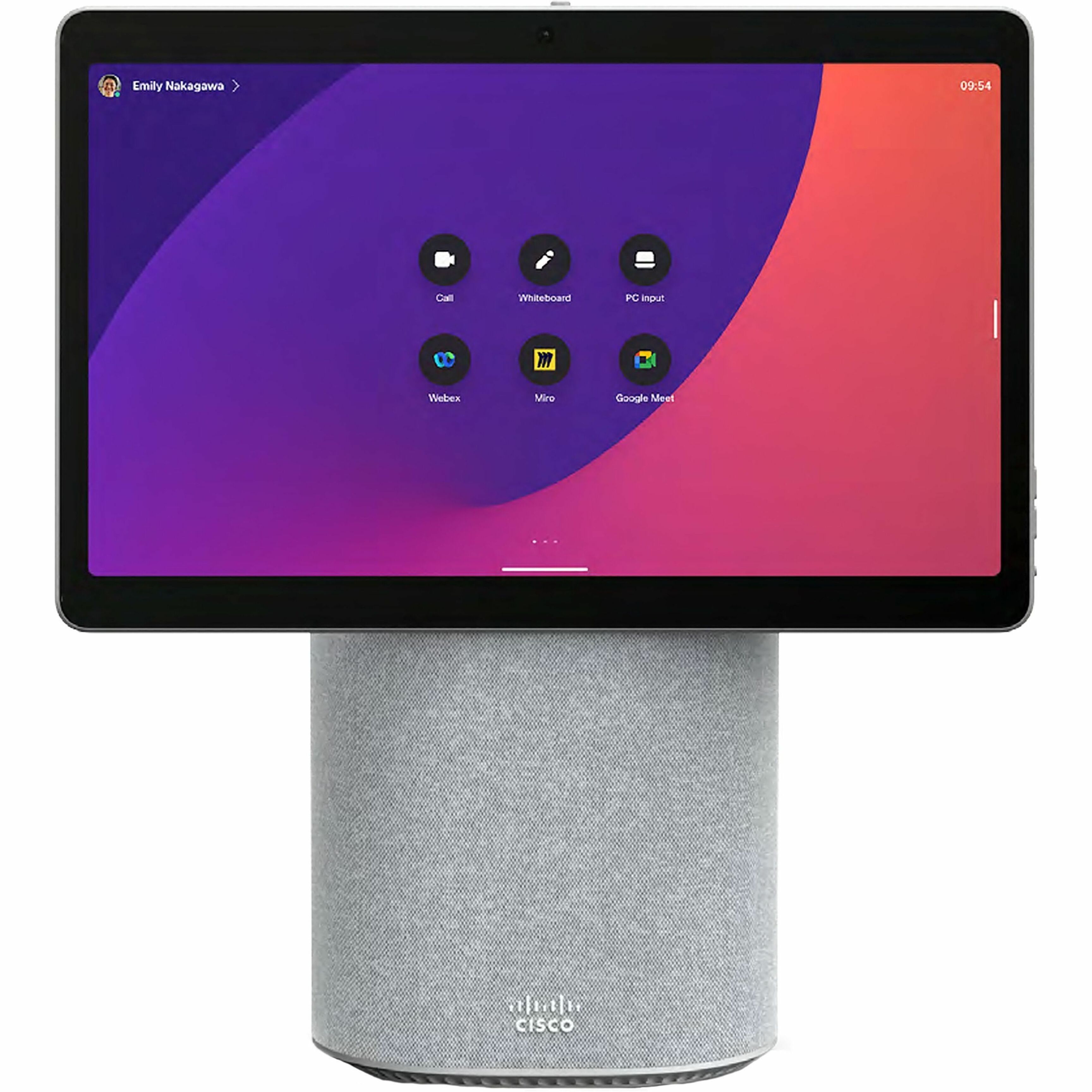 Webex Webex Desk Mini Video Conference Equipment - CMOS - 1920 x 1080 Video (Live) - H.323, SIP - Full HD - H.263, H.264 AVC - G.711, G.722, G.729, G.722.1, AAC-LD, Opus - 1 x Network (RJ-45) - USB - 