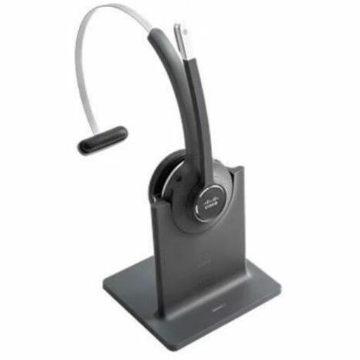 Cisco 561 Headset - Wireless - DECT 6.0 - 333 ft - 90 Ohm - Over-the-head - Ear-cup - Electret, Uni-directional Microphone