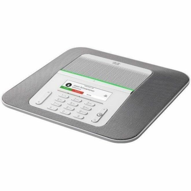 Cisco 8832 IP Conference Station - Refurbished - Corded/Cordless - DECT, Wi-Fi - Tabletop - White - 1 x Total Line - VoIP - 3.9" LCDNetwork (RJ-45)