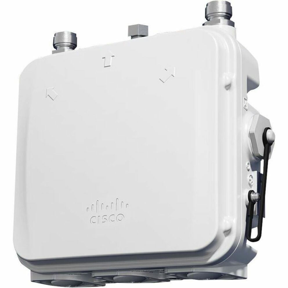 Cisco Catalyst IW9165D Dual Band Wi-Fi 6E IEEE 802.11 a/b/g/n/ac/ax 3.60 Gbit/s Wireless Access Point - Outdoor - White - 5 GHz, 6 GHz - Internal/External - MIMO Technology - 2 x Network (RJ-45) - Gig