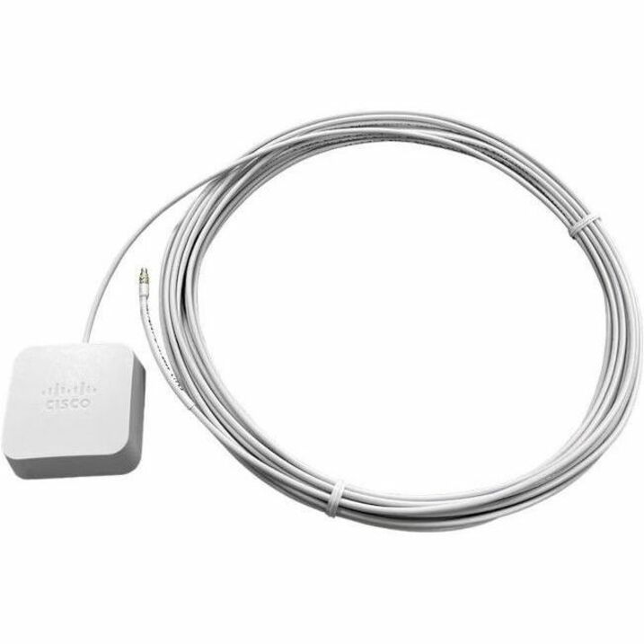 Cisco Catalyst GNSS External Antenna (CW-ANT-GPS1-M-00) - 1164.45 MHz to 1188.45 MHz, 1559.05 MHz to 1610.5 MHz - Indoor, Outdoor, Wireless Data NetworkExternal, Window-mountable - MMCX Connector